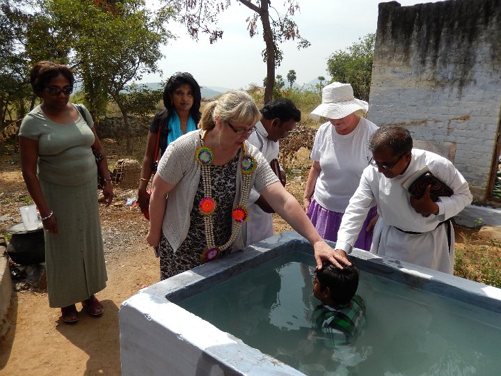 Baptism with Lois